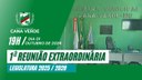 1ª Reunião Extra-Ordinária da 16ª Legislatura de Cana Verde-MG